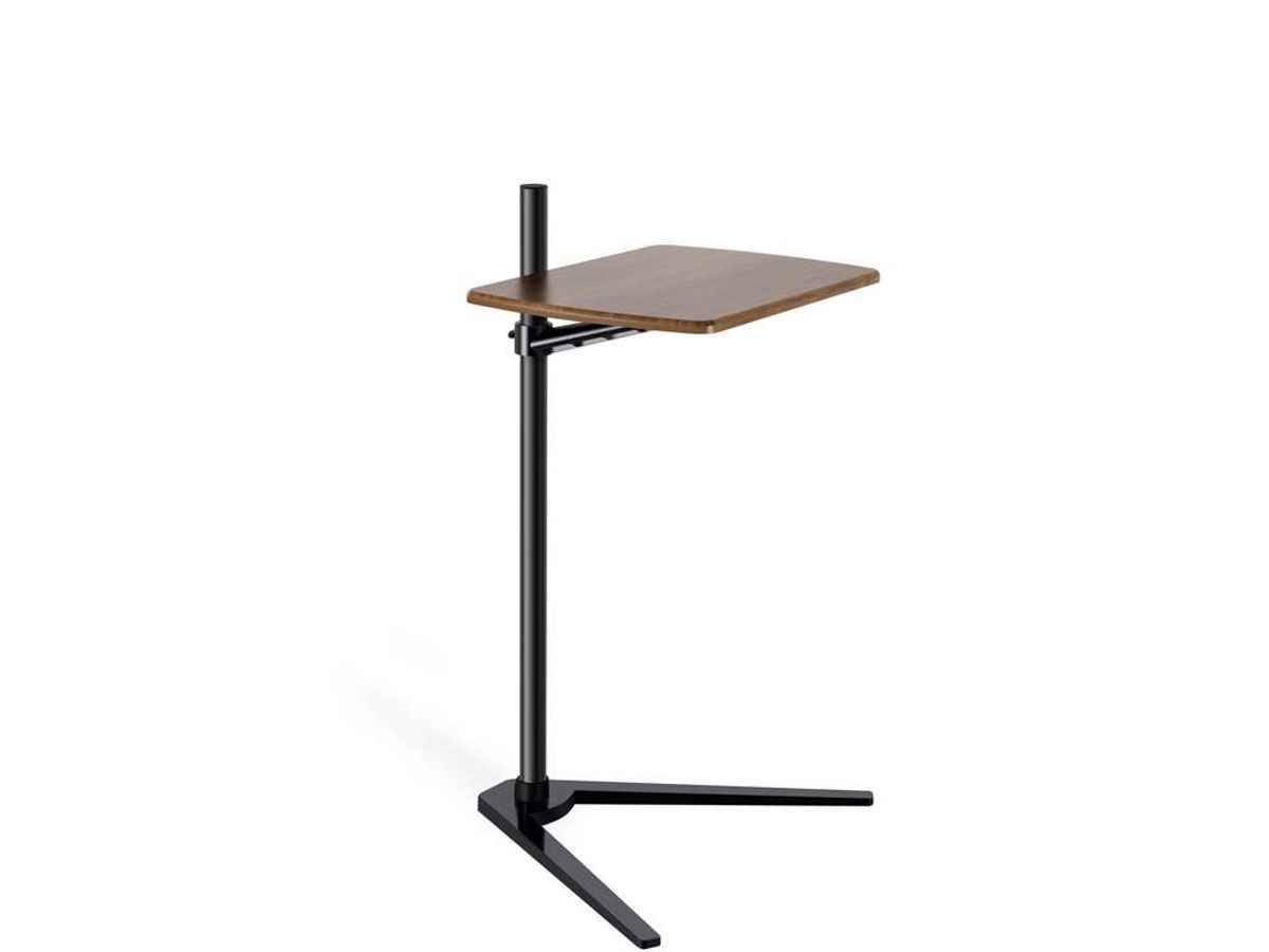 Wergon - Willow Lounge - Laptop / Tablet / Monitor - Justerbar Stand med Bord - H:30-90cm - Mørk Brun