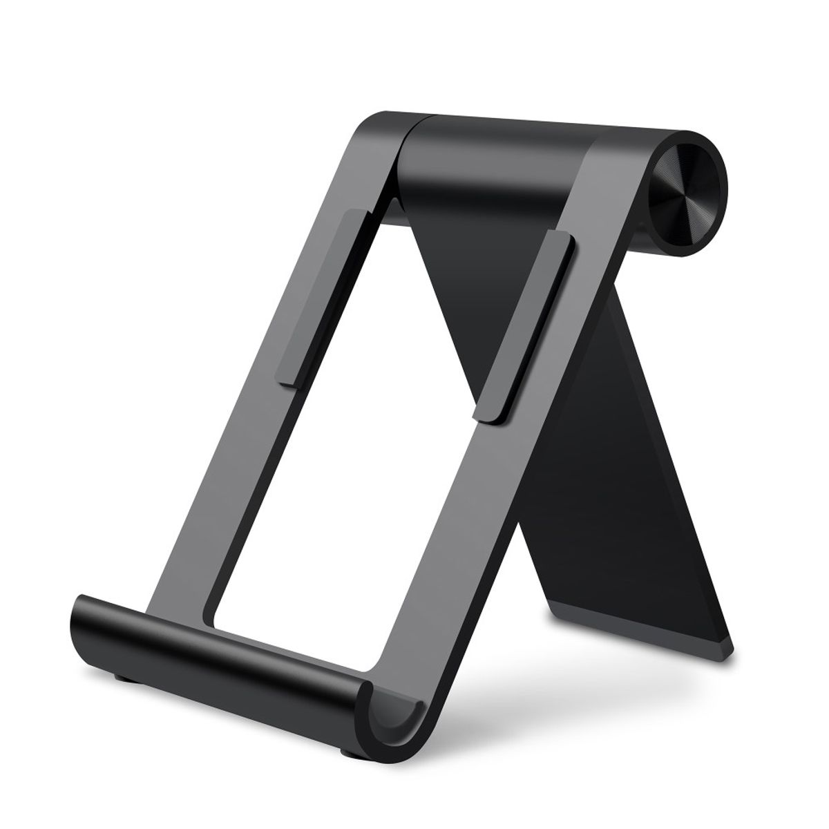 WERGON - Ydun - iPhone / Smartphone / Tablet - Aluminium Foldbar Design holder op til 9.7 - Sort