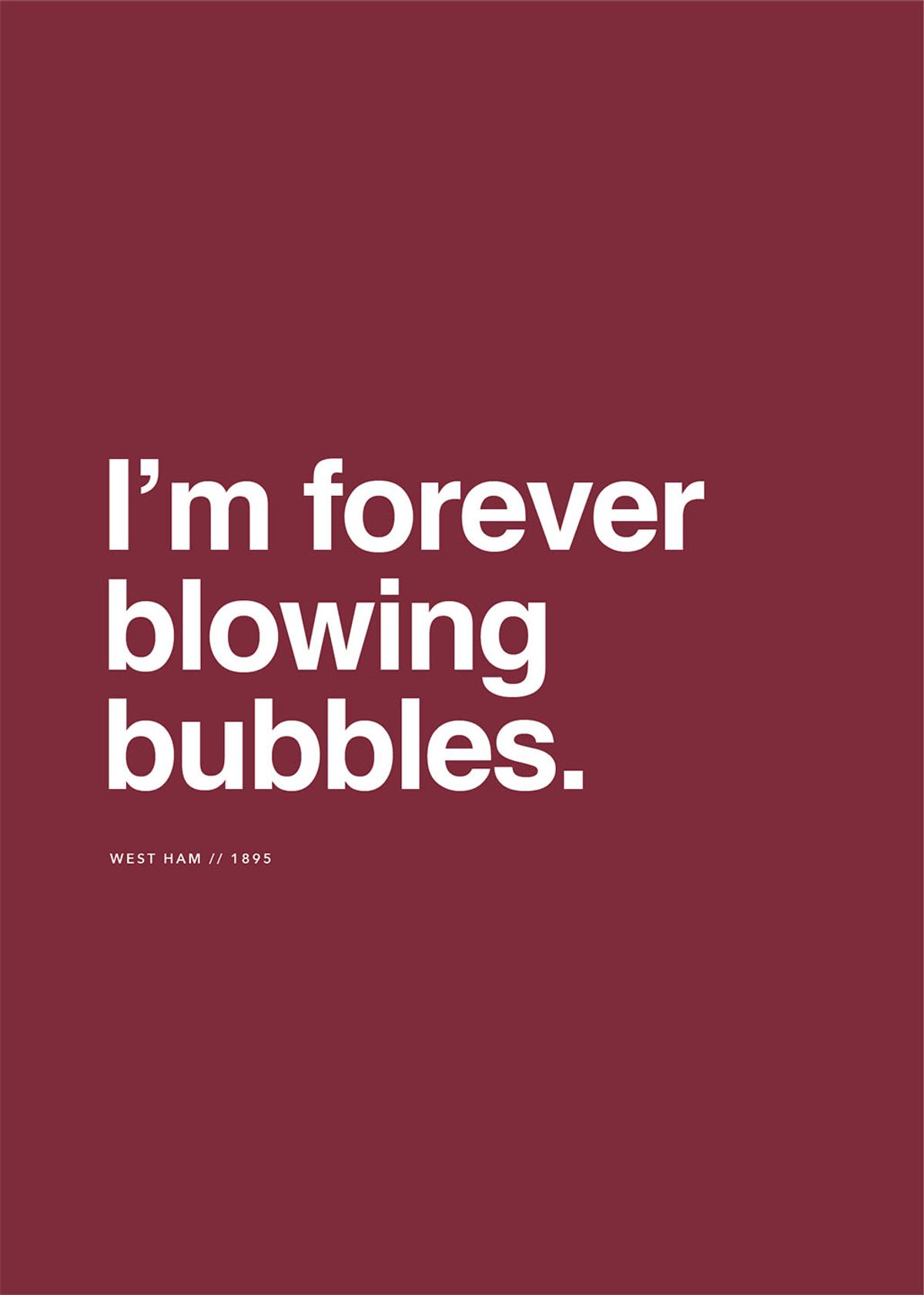 West Ham - Forever blowing bubbles af Ol? Ol?