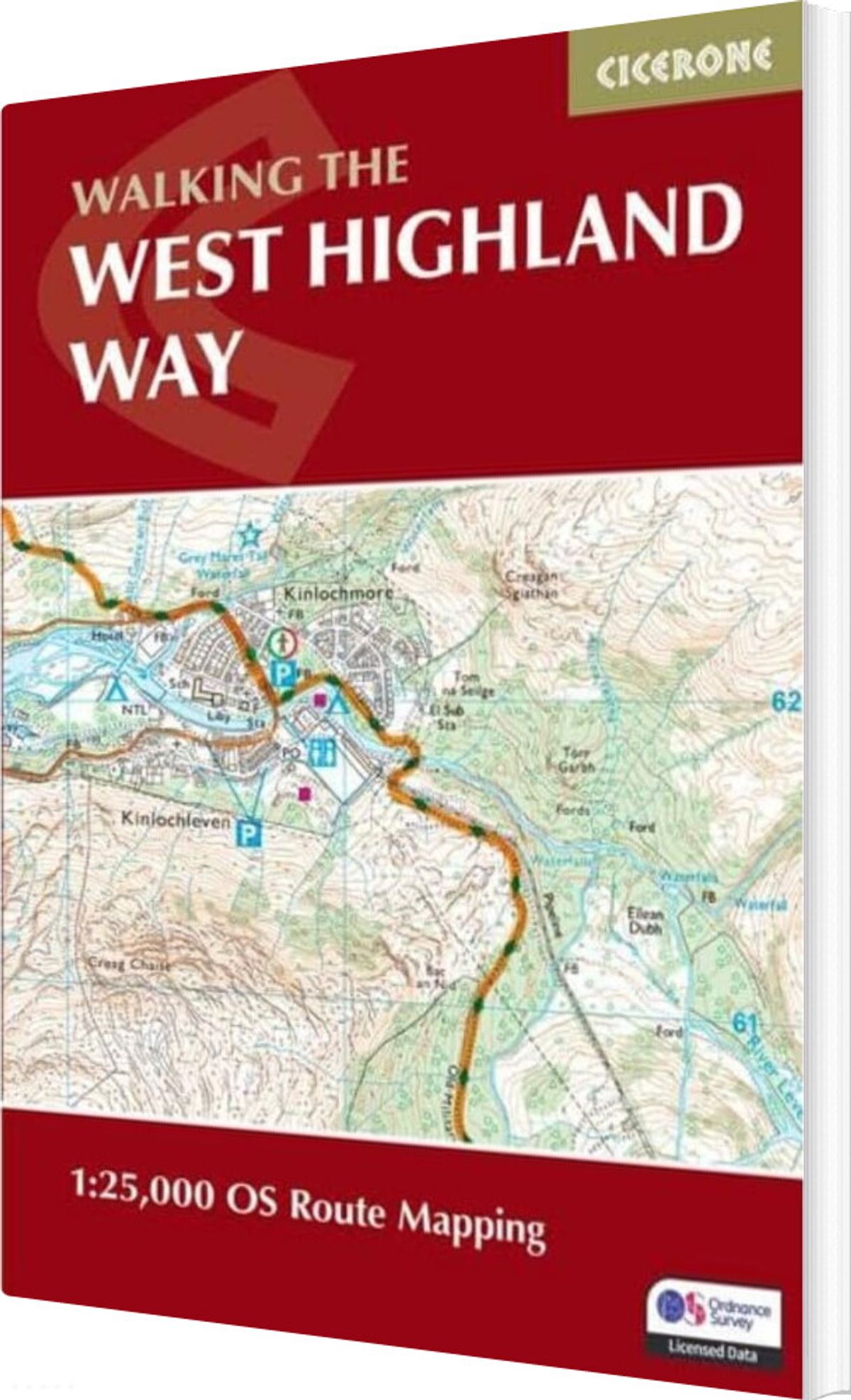 West Highland Way Map Booklet: 1:25,000 Os Route Mapping - Marsh Terry - English Book