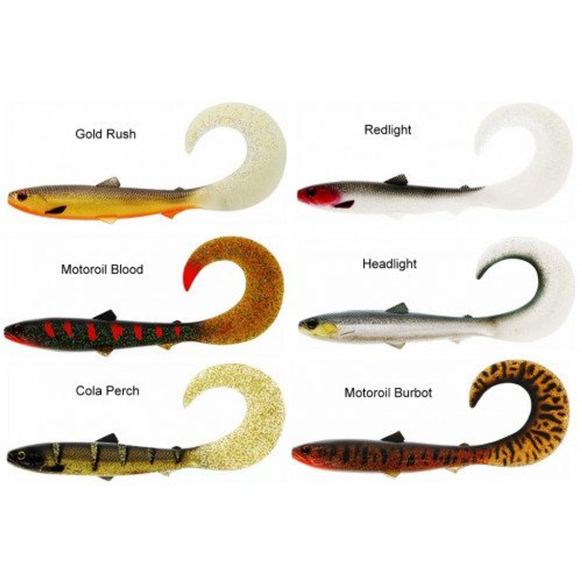 Westin BullTeez Curltail 21cm