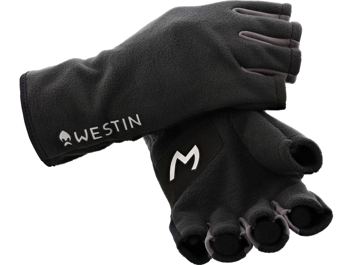 Westin HLF Fleece Handske - Carbon Black - L