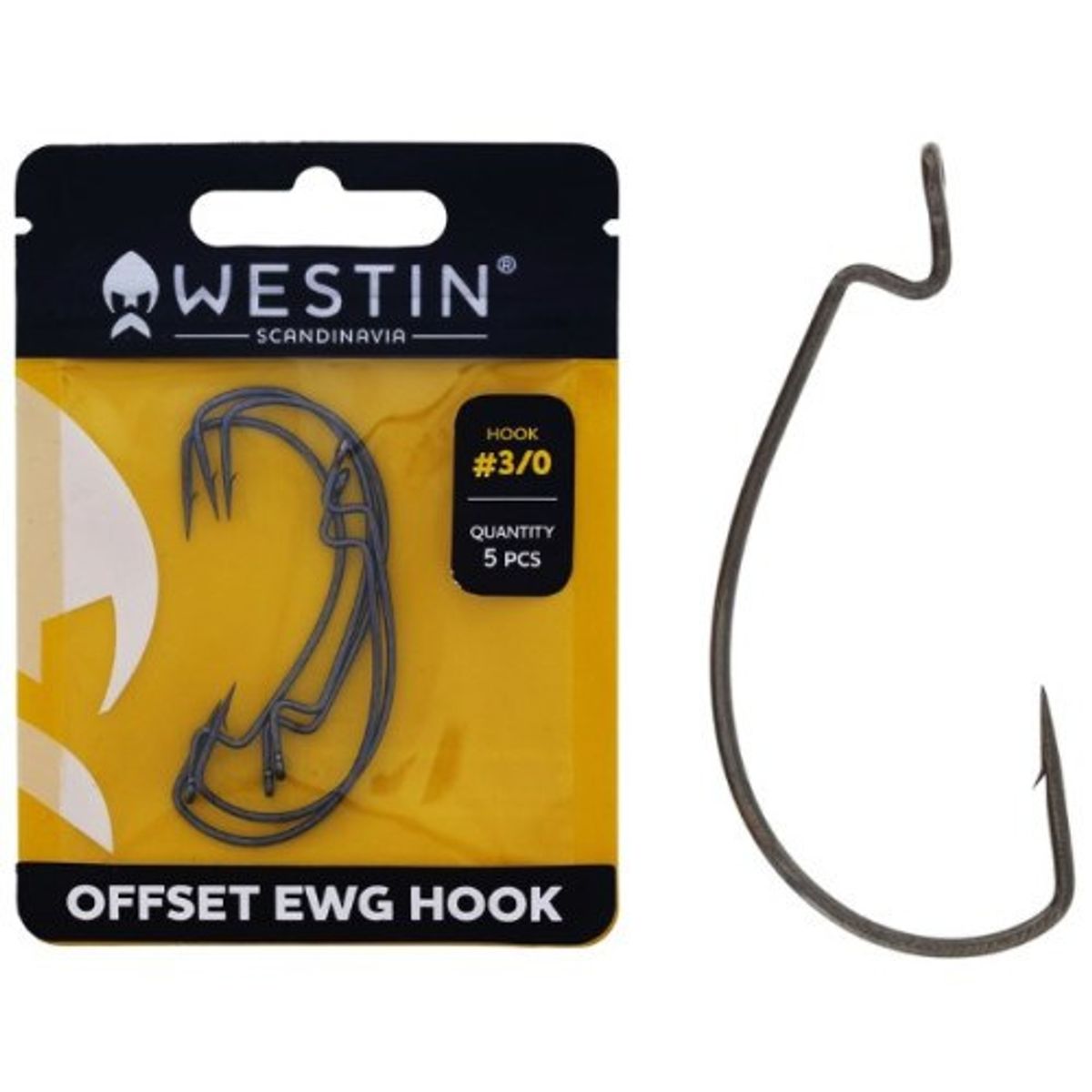 Westin Offset EWG Hook Black Nickel