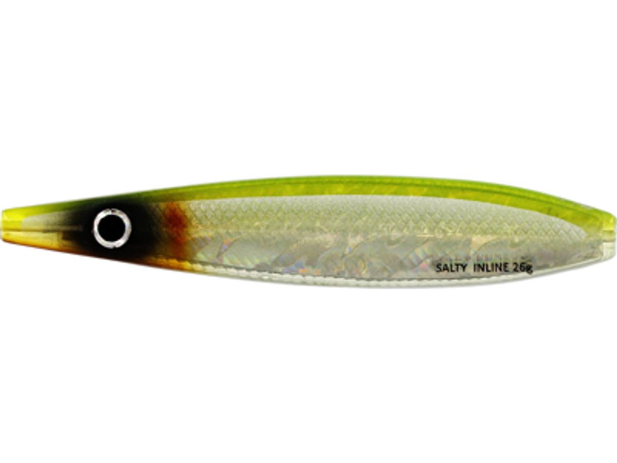 Westin Salty Inline 14g Gennemløber 3D Yellow Ayu