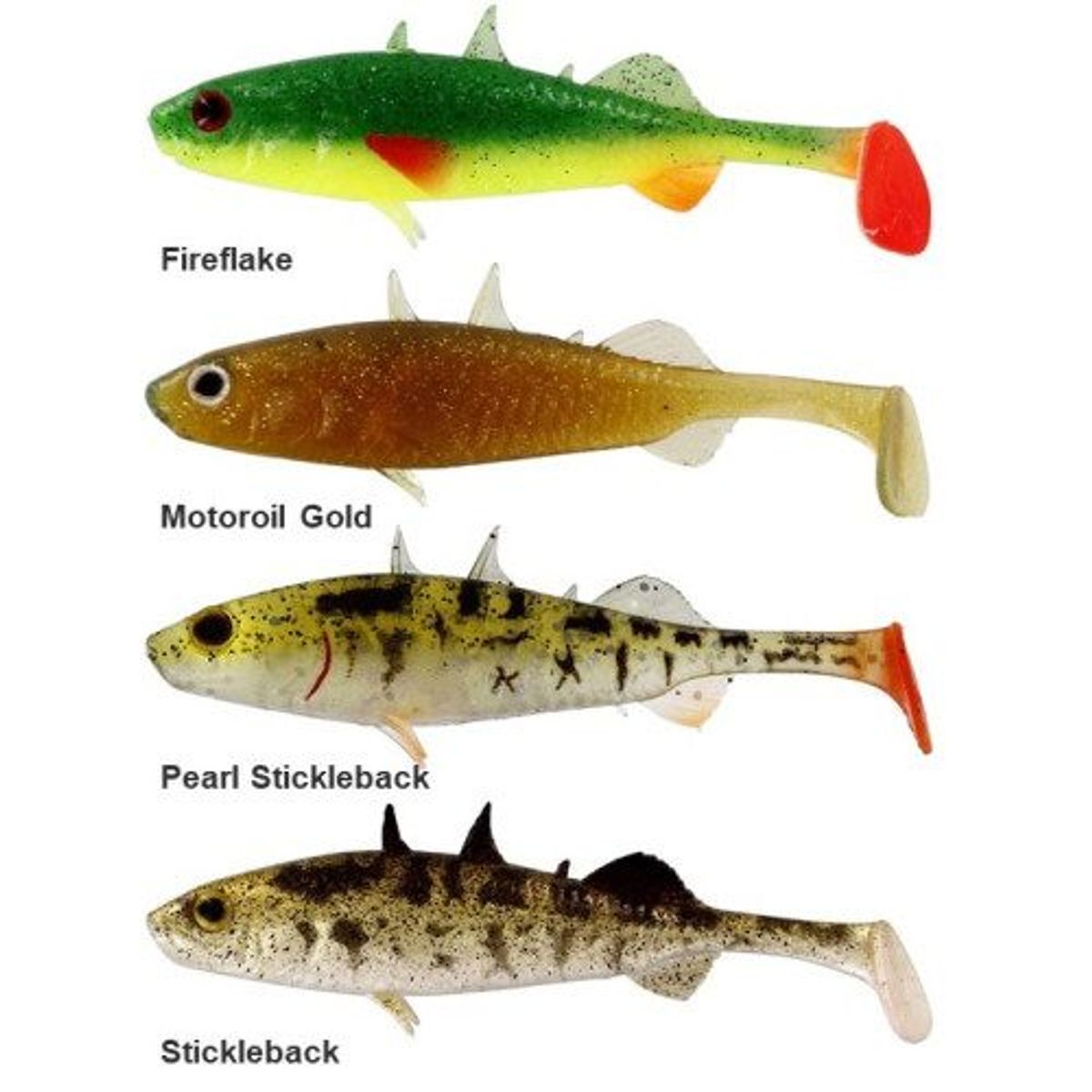 Westin Stanley the Stickleback Shadtail 9cm