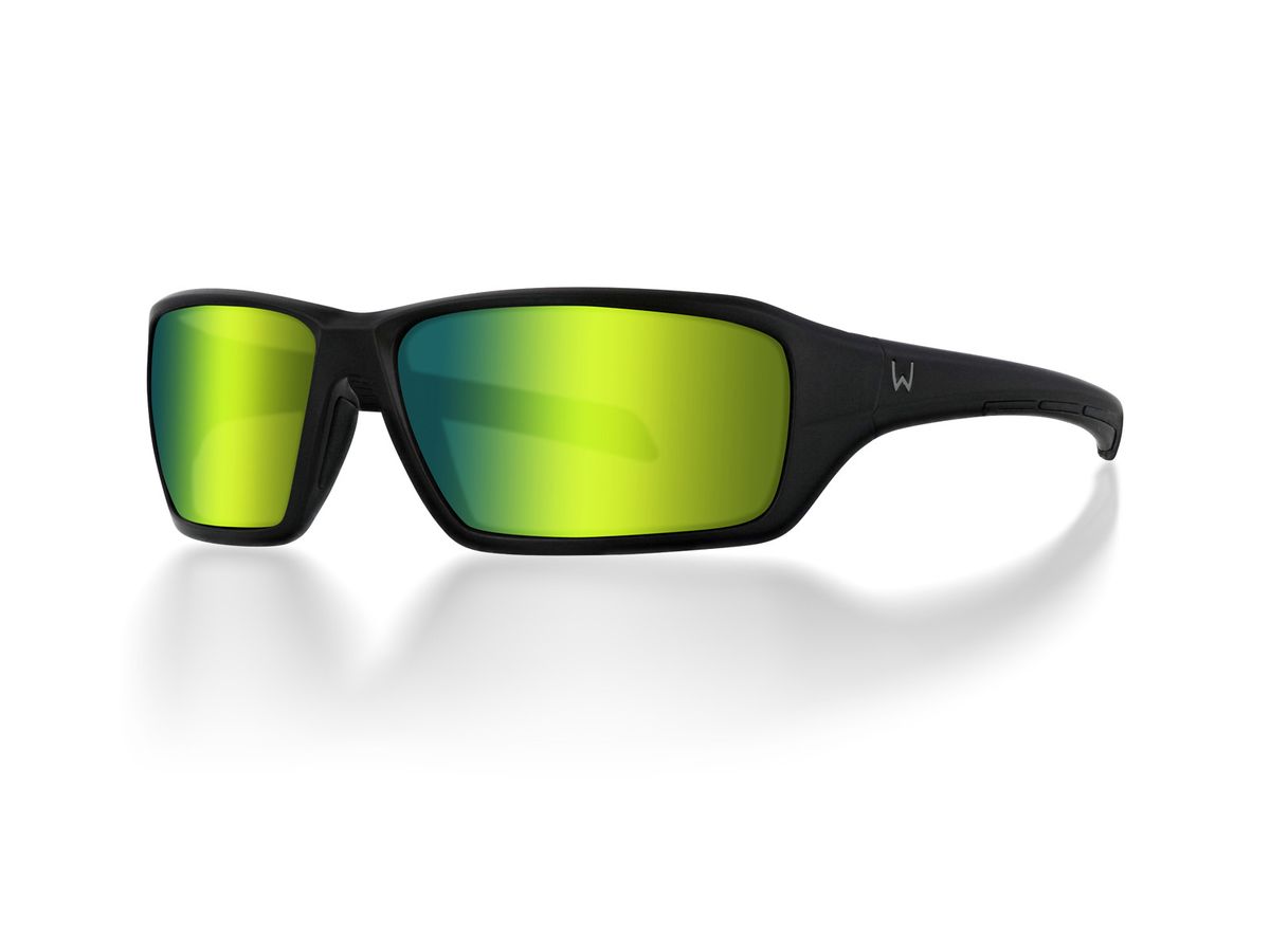 Westin W6 SPORT 15 Polarid Solbrille W6 SPORT 15 MATTE BLACK / Green