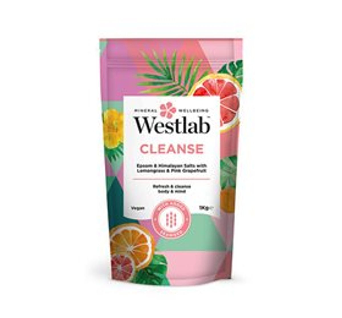 Westlab Badesalt Cleanse &bull; 1kg.