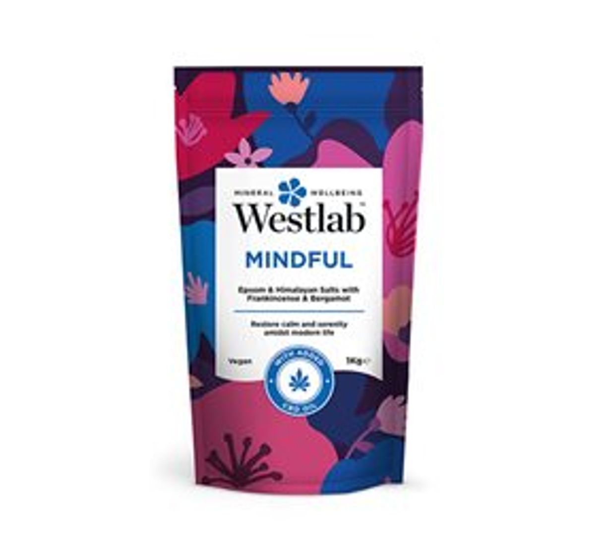 Westlab Badesalt Mindful &bull; 1 kg.