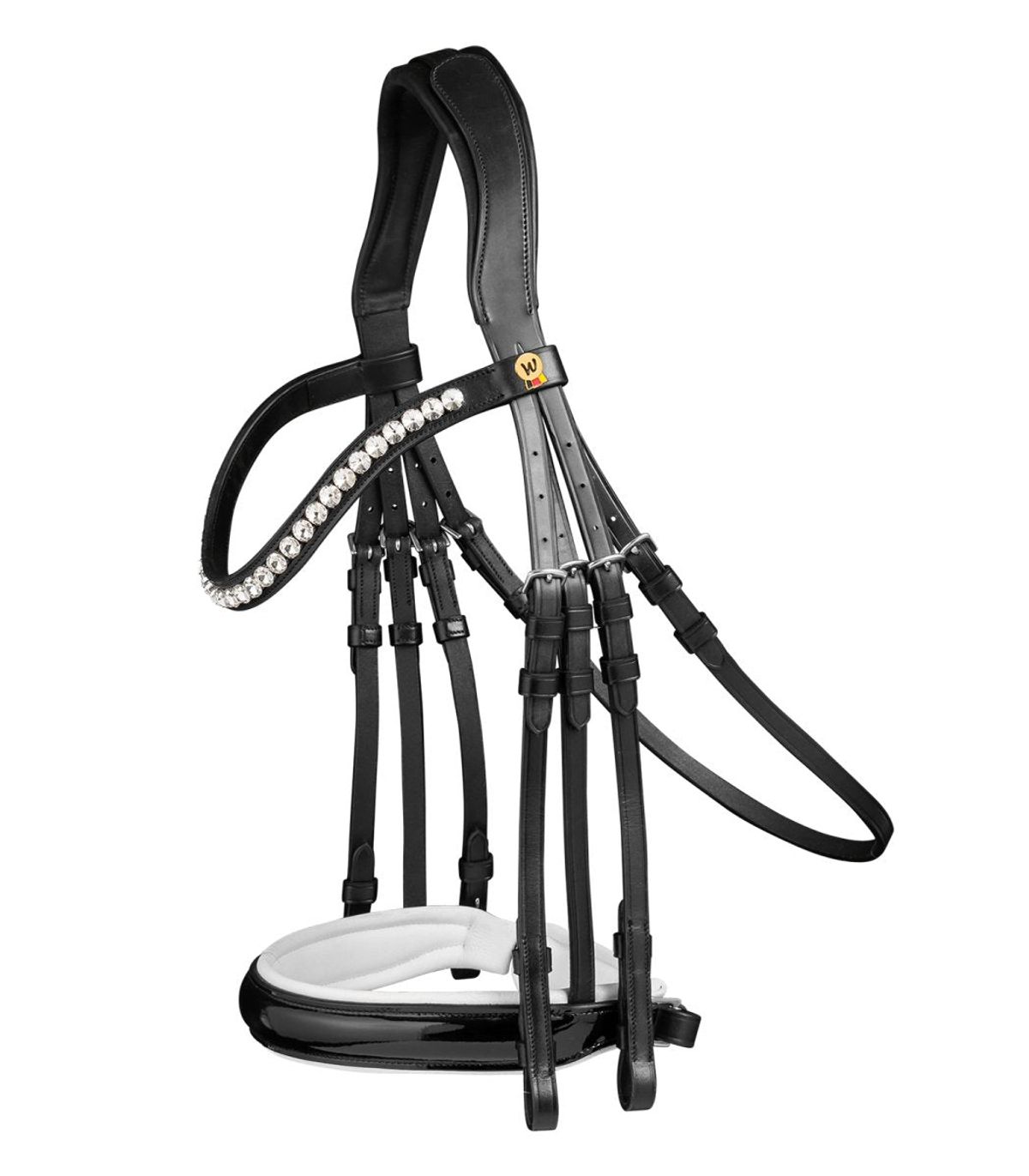 Weymouth bridle Timeless, pullback - Sort