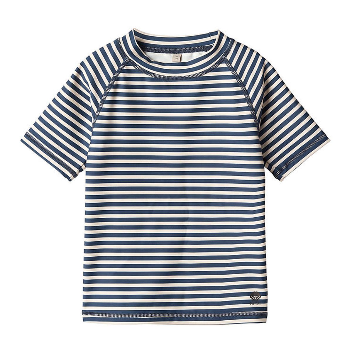 Wheat Badebluse - UV40+ - Jackie - Indigo Stripe