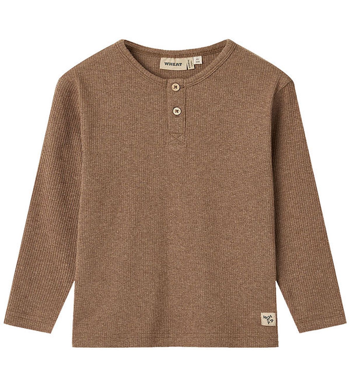 Wheat Bluse - Rib - Morris - Coffee Melange