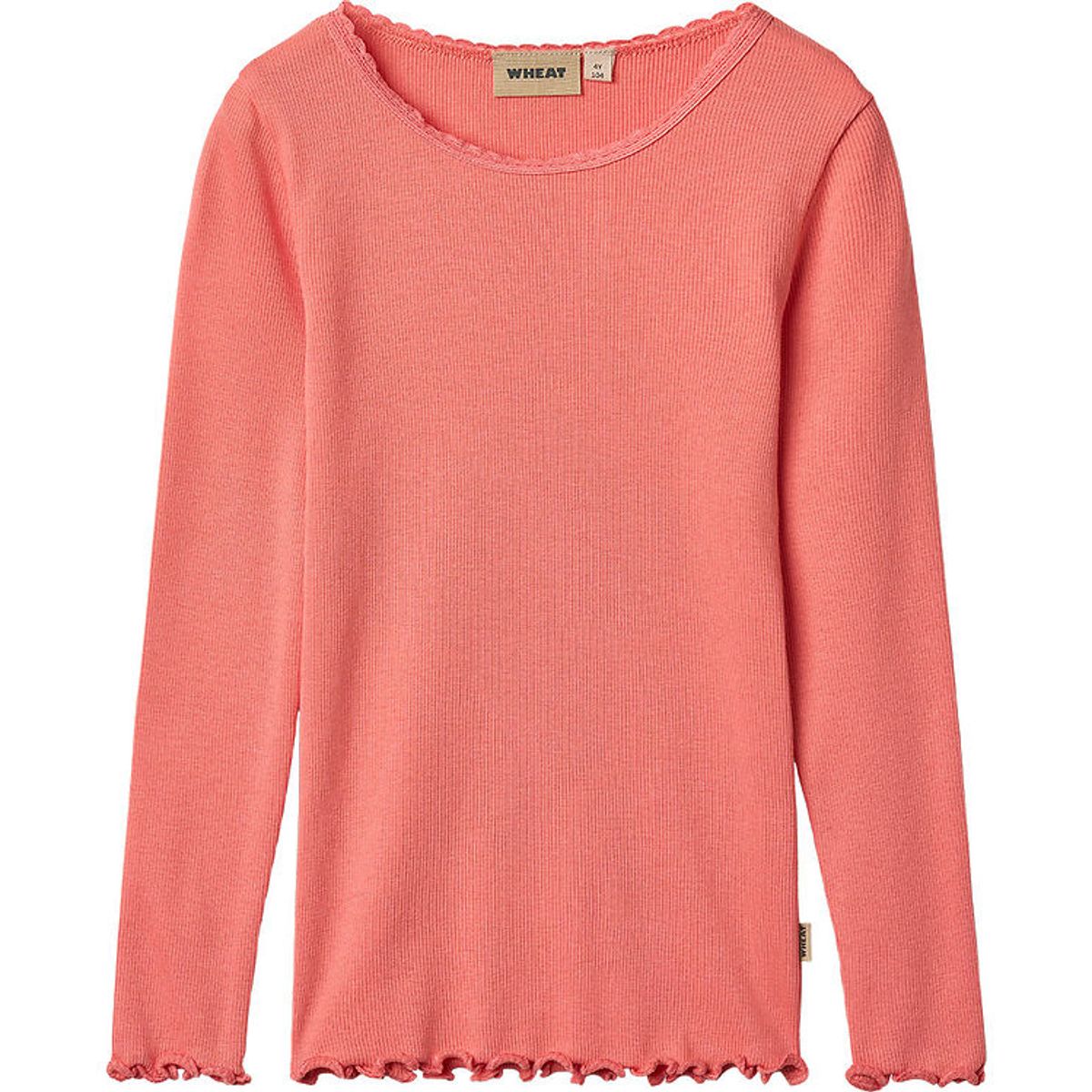 Wheat Bluse - Rib - Reese - Light Coral