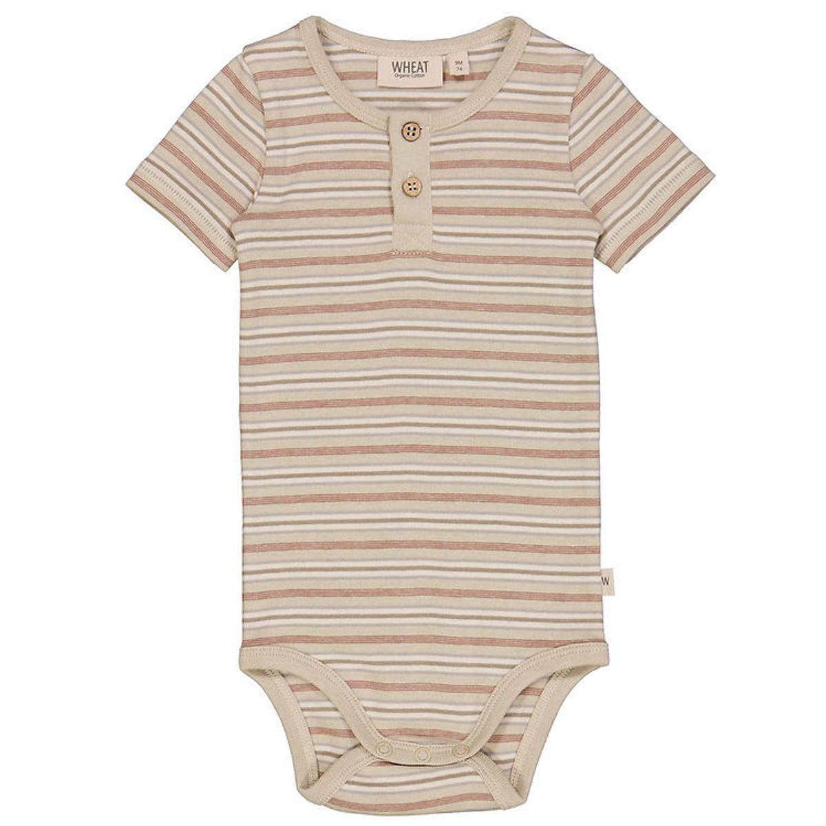 Wheat Body k/æ - Placket - Dusty Stripe