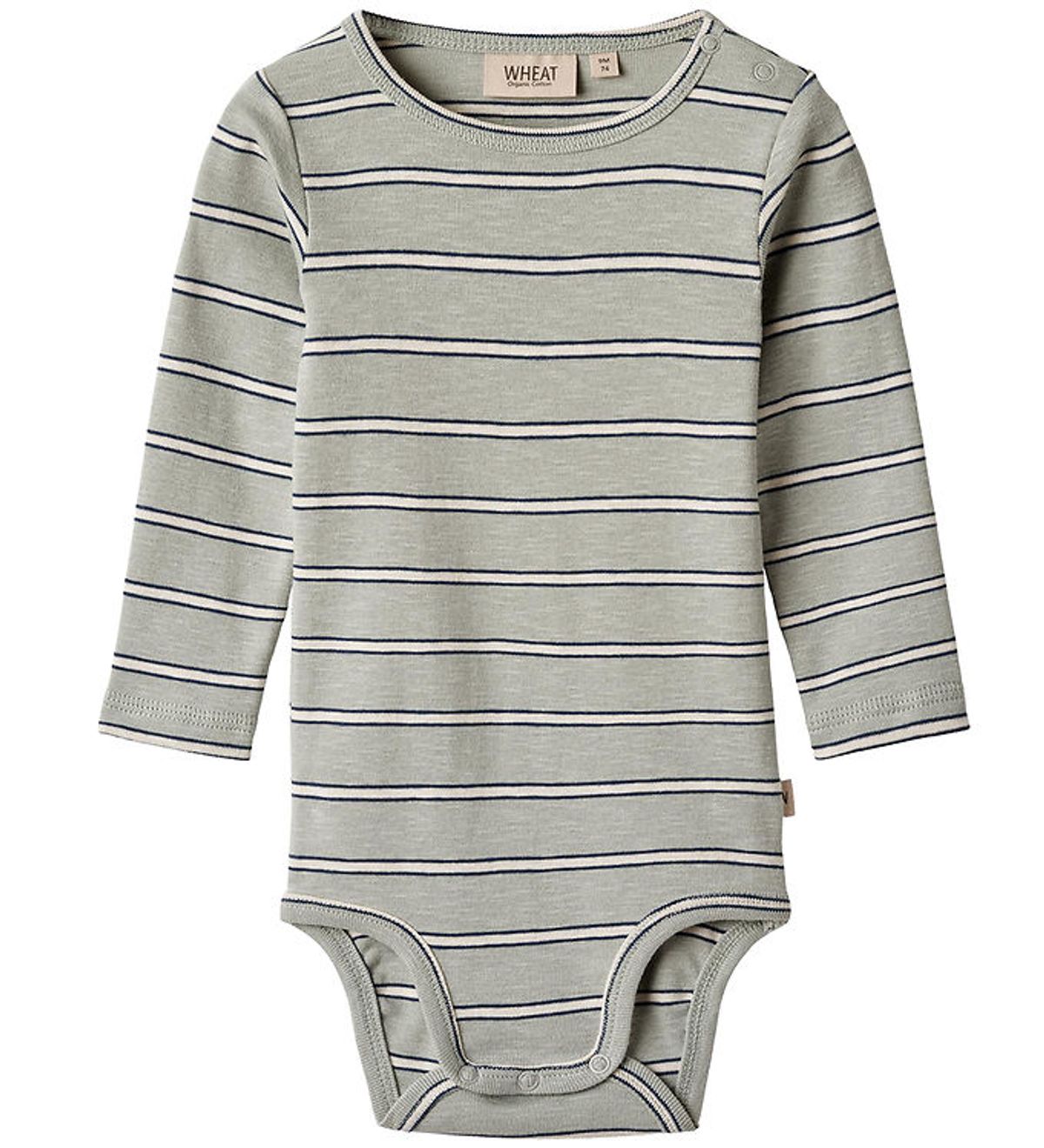 Wheat Body l/æ - Freddie - Sea Mist Stripe