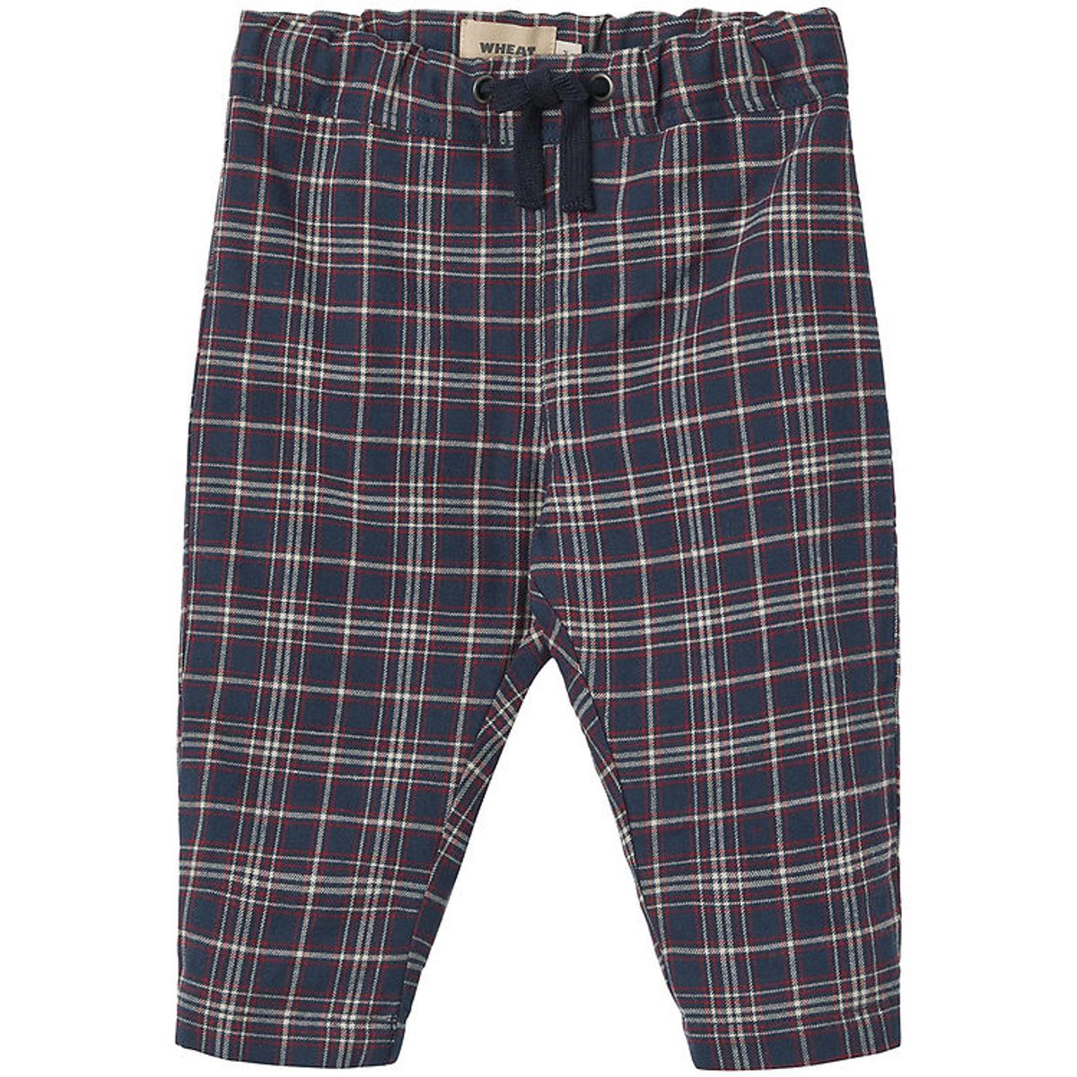 Wheat Bukser - Gustav - Navy Check