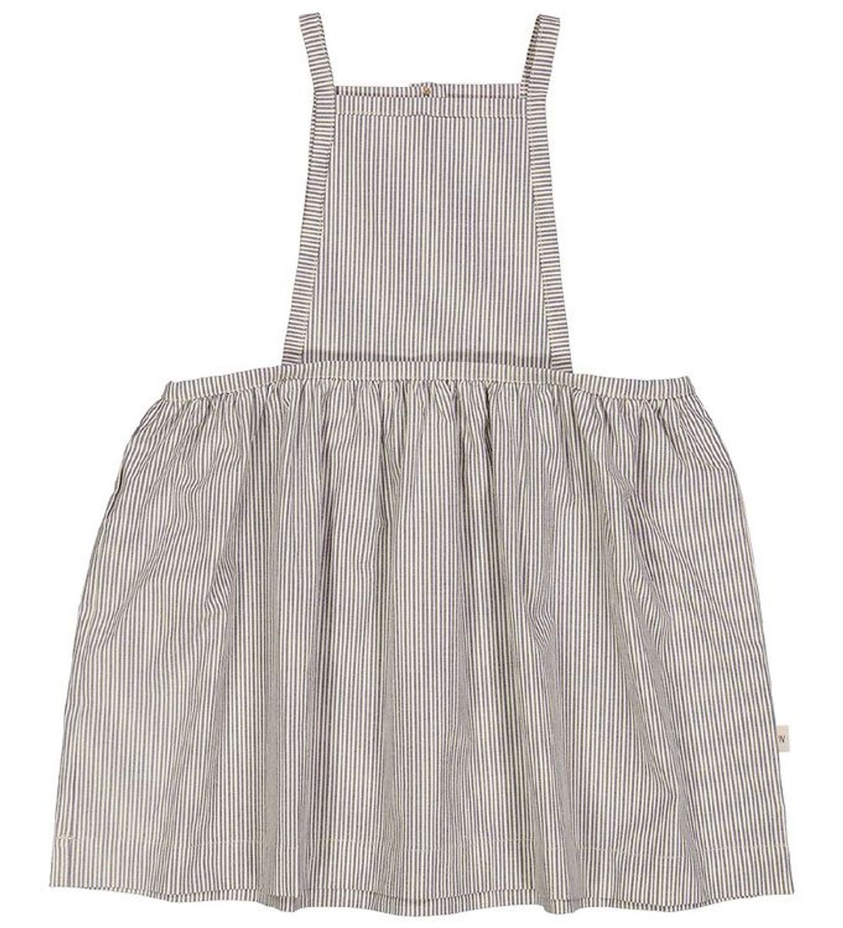 Wheat Kjole - Pinafore Grethe - Classic Blue Stripe