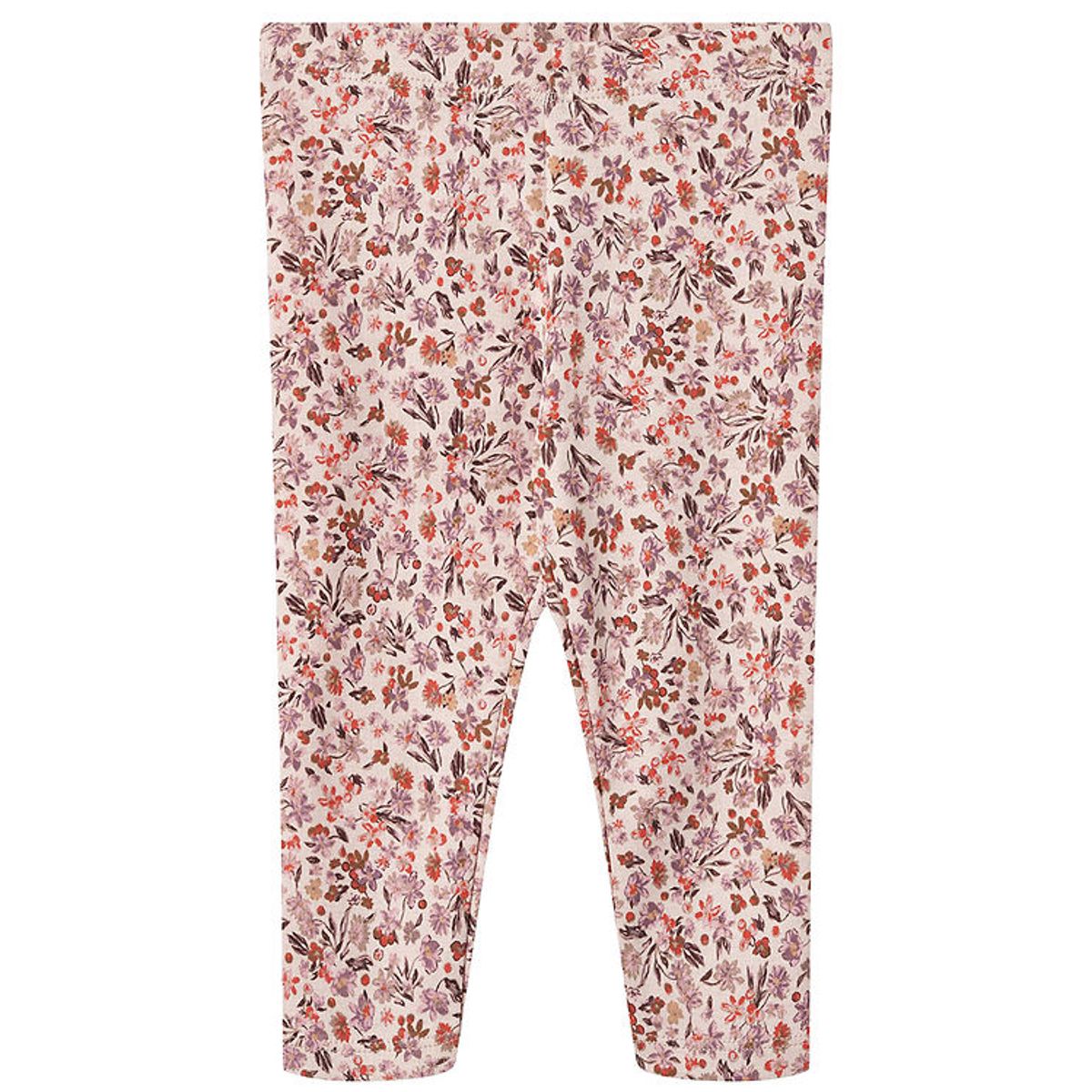 Wheat Leggings - Jules - Pale Rose Flowers