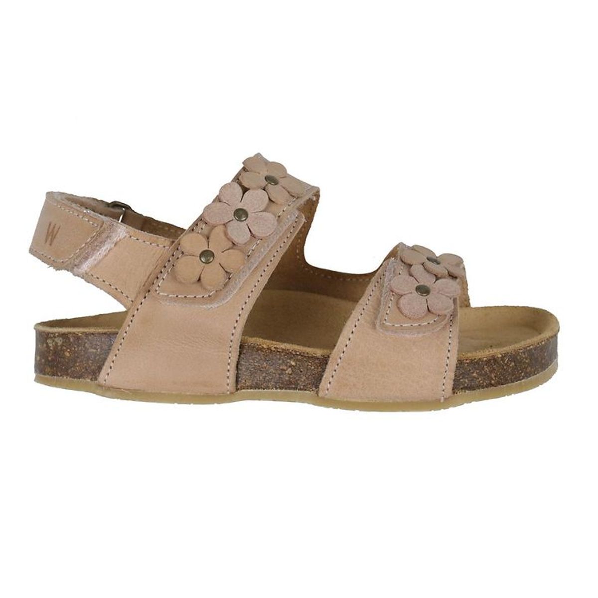 Wheat Sandaler - Clare Flower - Beige Rose