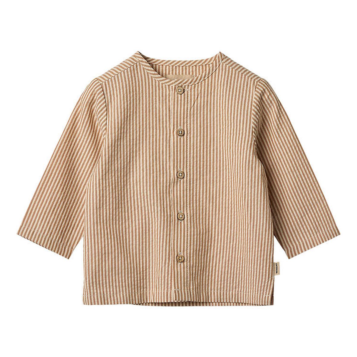 Wheat Skjorte - Shelby - Caramel Stripe