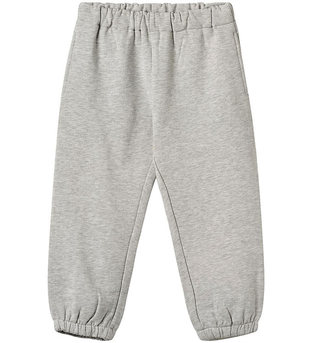 Wheat Sweatpants - Kasai - Grey Melange