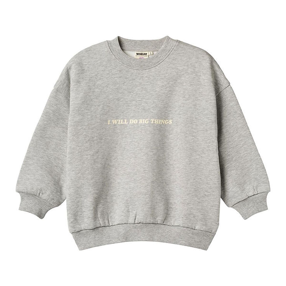 Wheat Sweatshirt - Allo - Grey Melange