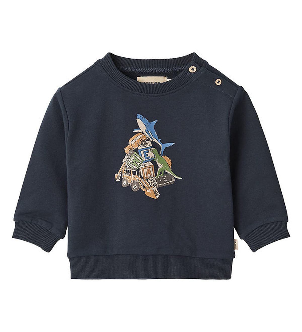 Wheat Sweatshirt - Billy - Navy