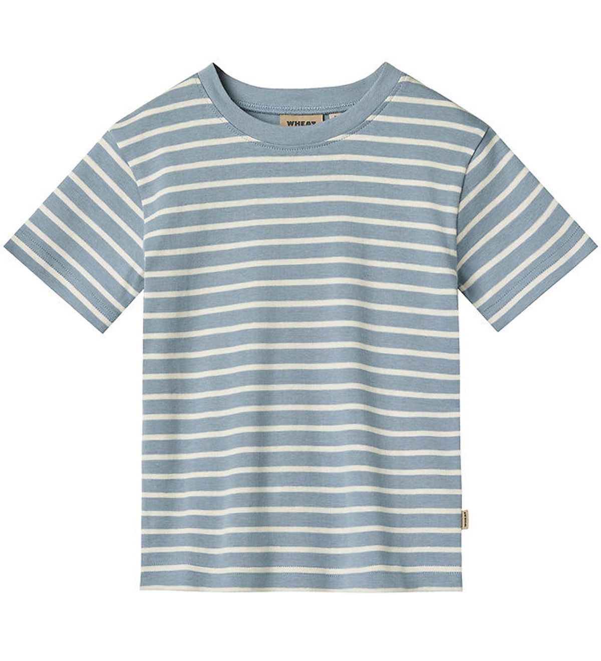 Wheat T-shirt - Fabian - Ashley Blue Stripe