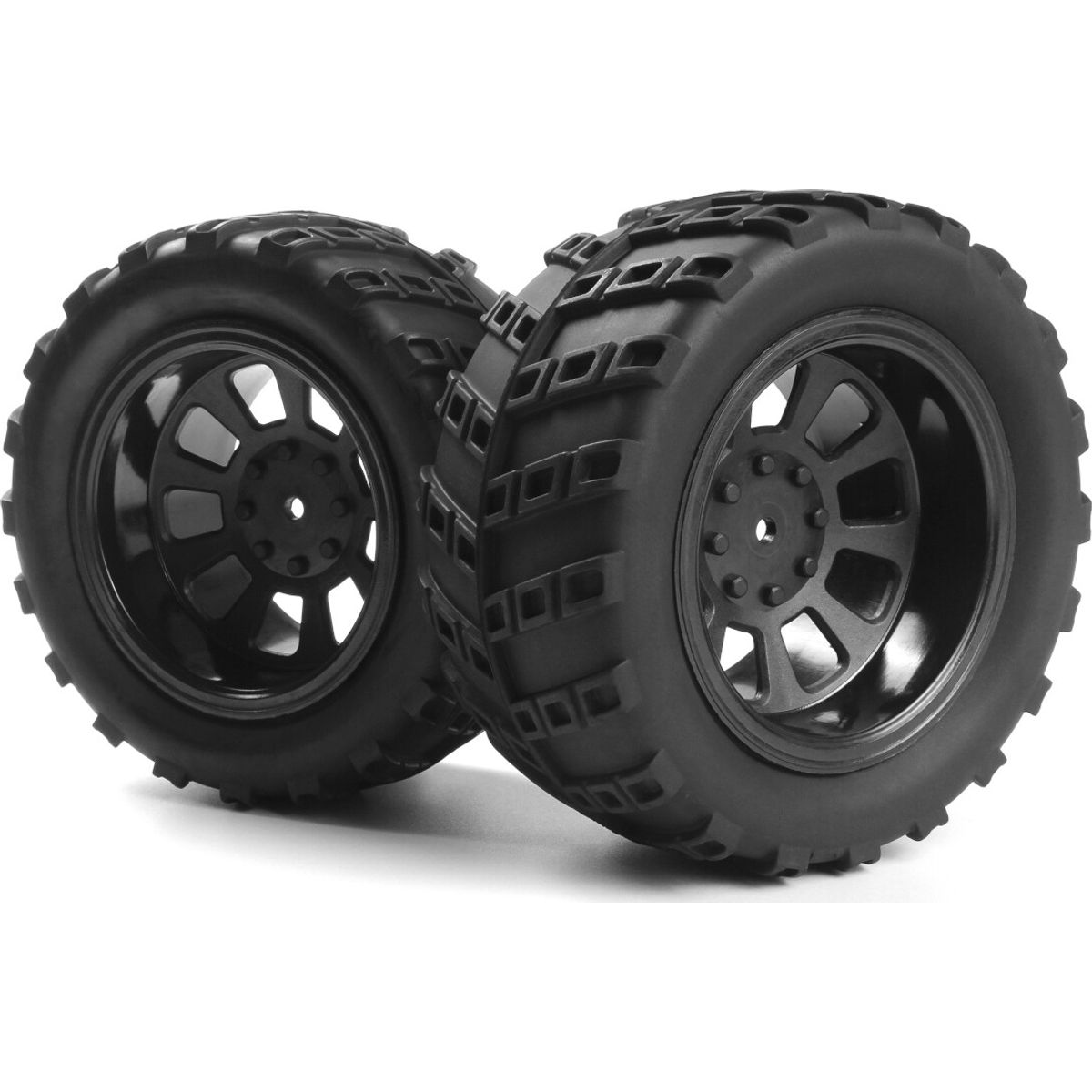 Wheel & Tire Set (2pcs) Phantom Xt - Mv150612 - Maverick Rc