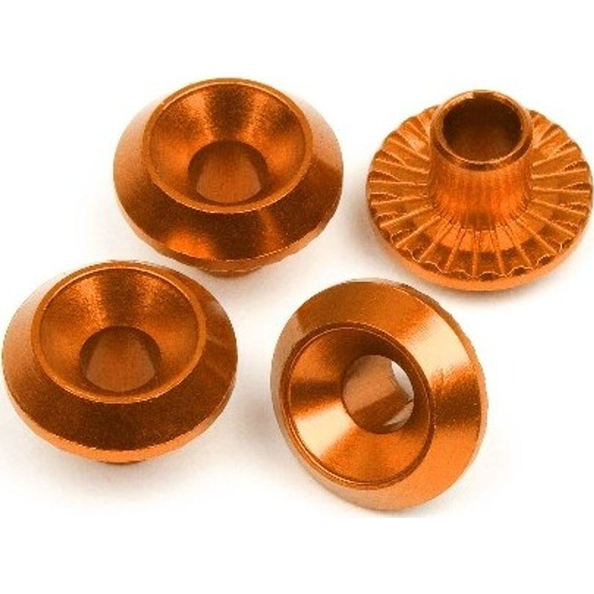 Wheel Washer (orange/4pcs) - Hp86986 - Hpi Racing