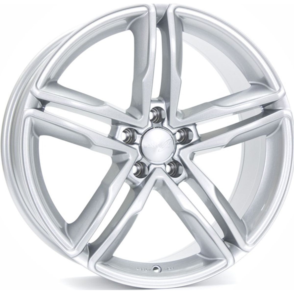 WheelWorld WH11 Arktic Silber lackiert