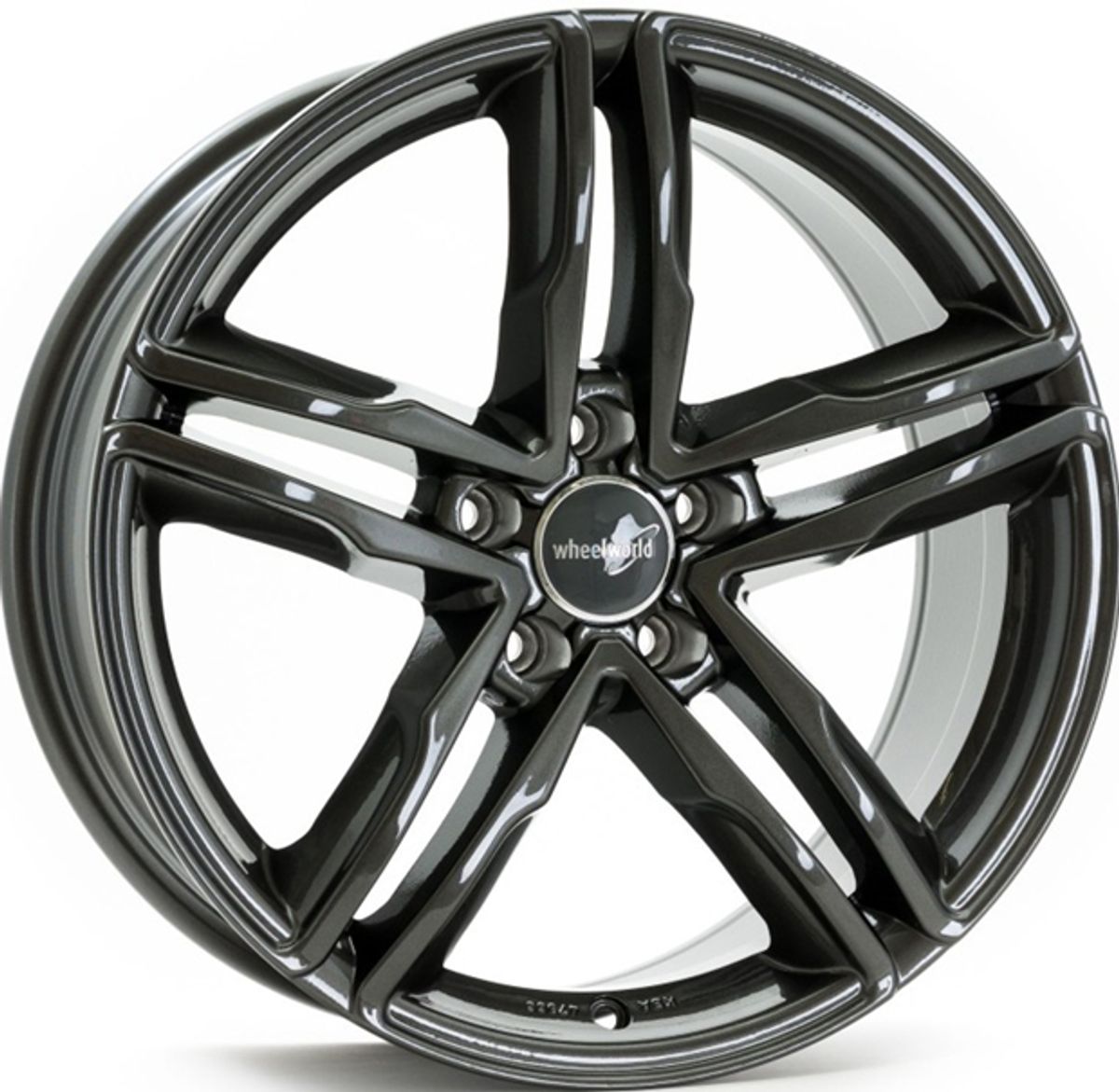 WheelWorld WH11 Dark Gunmetal lackiert