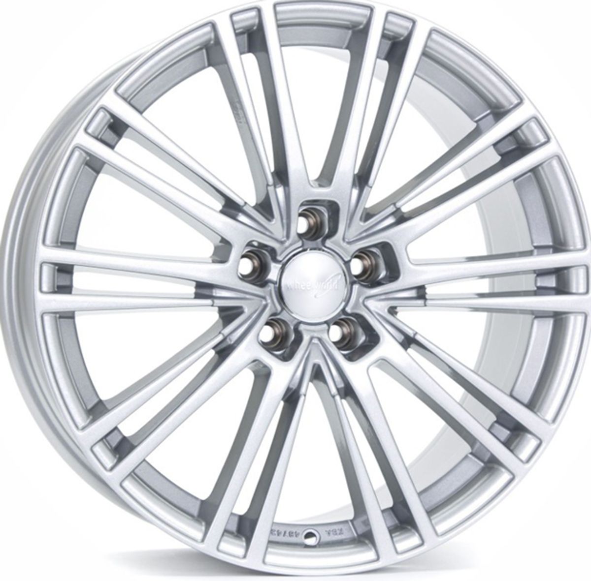 WheelWorld WH18 Race Silber lackiert