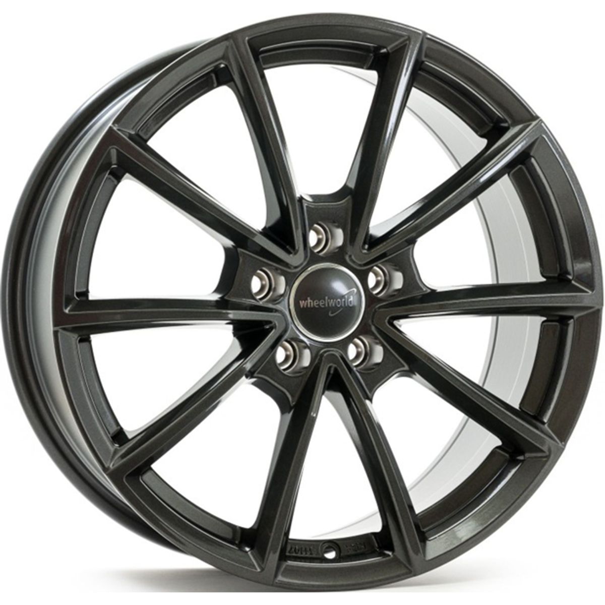 WheelWorld WH28 Dark Gunmetal lackiert