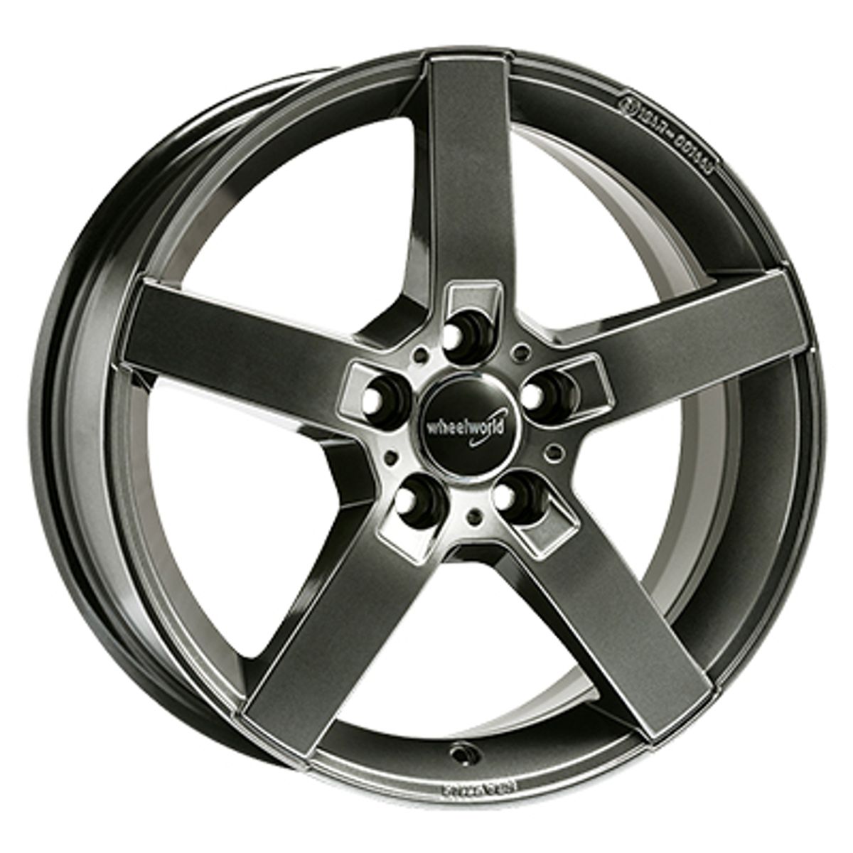 WheelWorld WH31 Daytona Grau lackiert