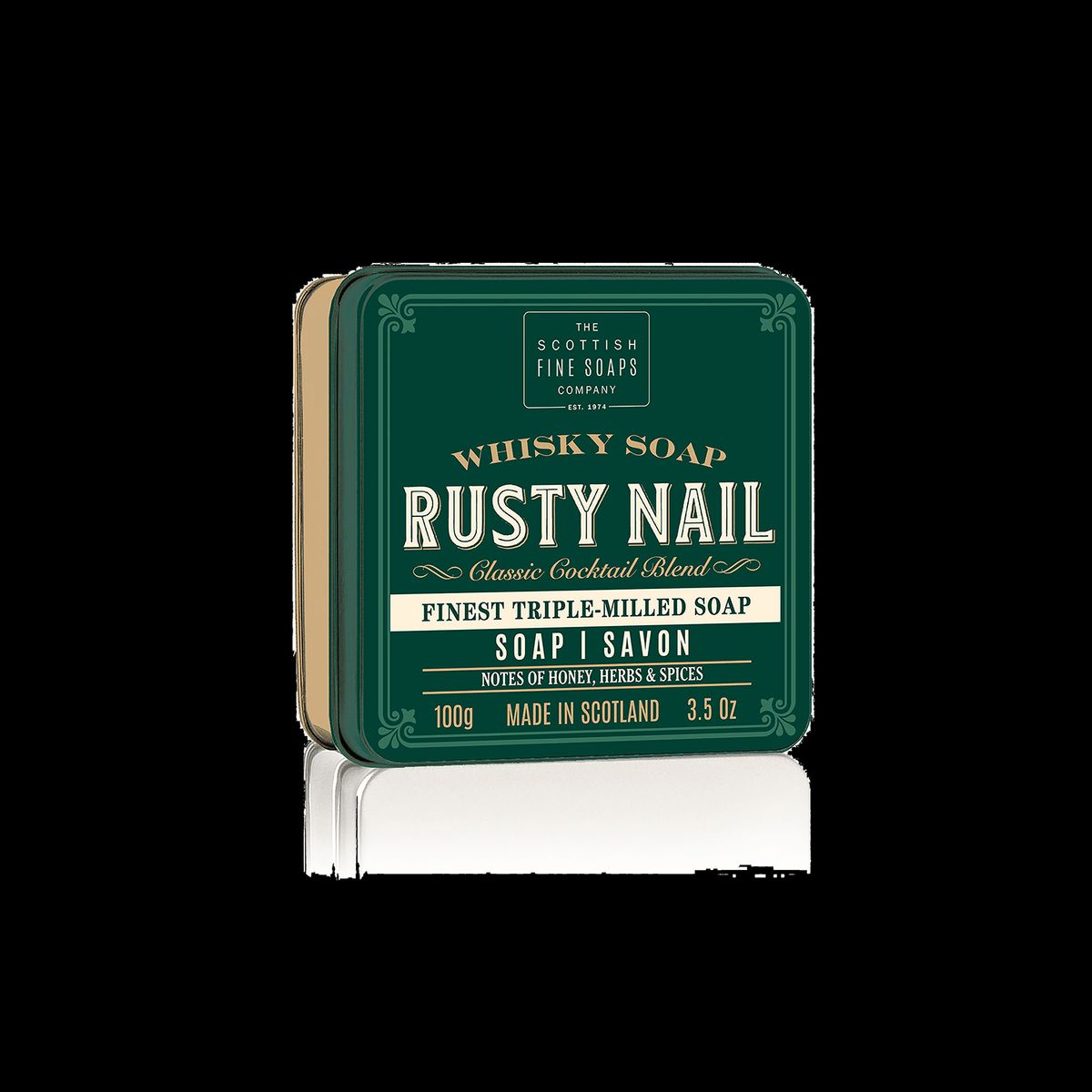 Whisky sæbe Rusty Nail - i tindåse