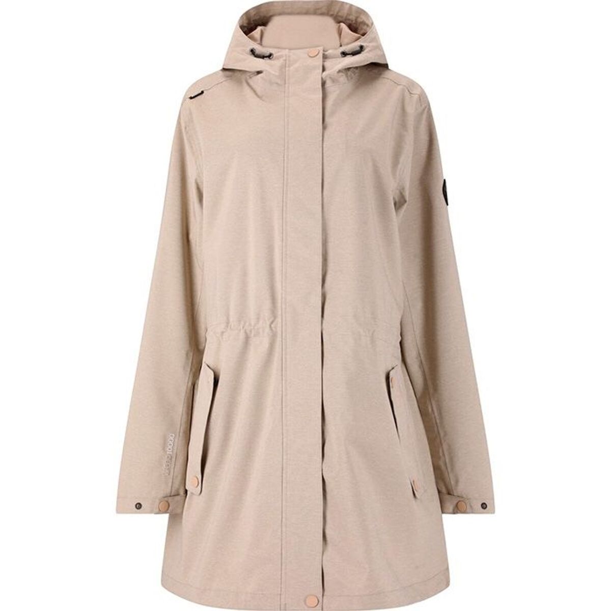 Whistler Aleia V2 W Parka+ 10.000mm-simply Brun-44 - Regntøj, poncho