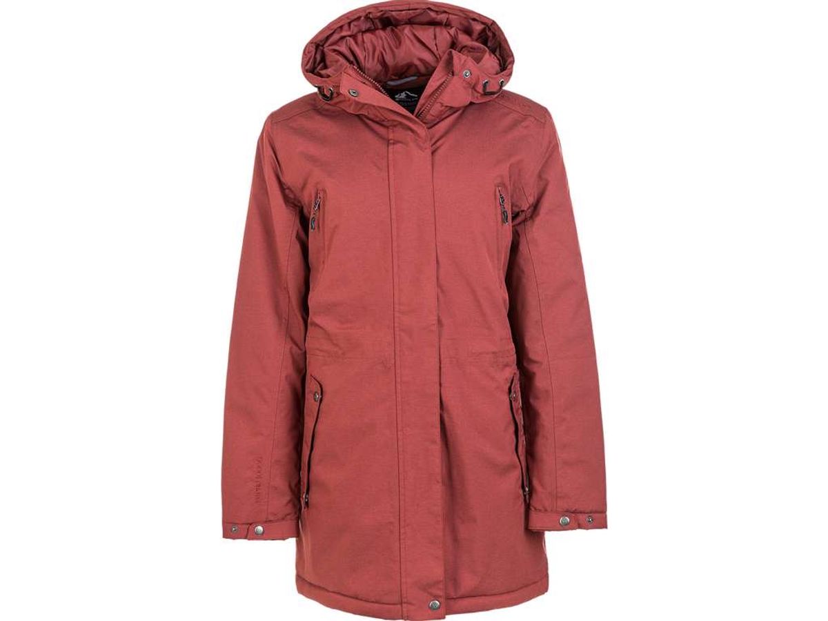 Whistler - Basta W Long Parka W-PRO 10000 - Parka jakke dame - Russet brown - Str. 36