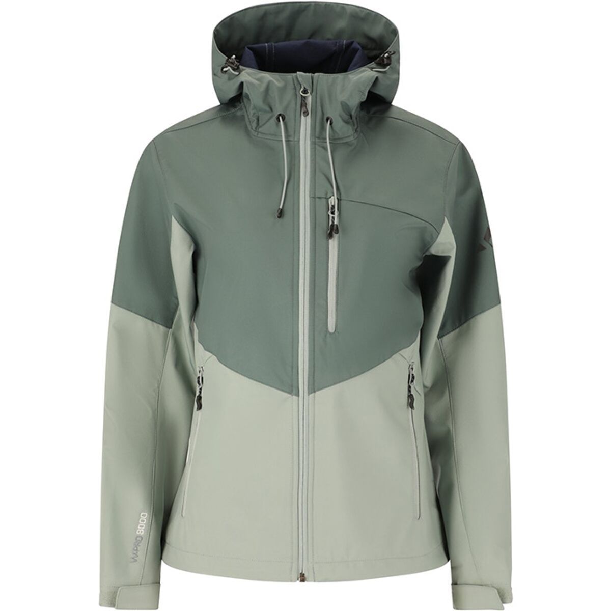 Whistler PBlåa Softshell damejakke 8000mm-slate gray (grøn)-42 - Regntøj, poncho