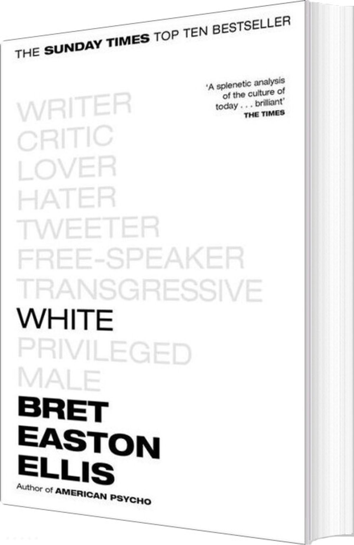 White - Bret Easton Ellis - English Book