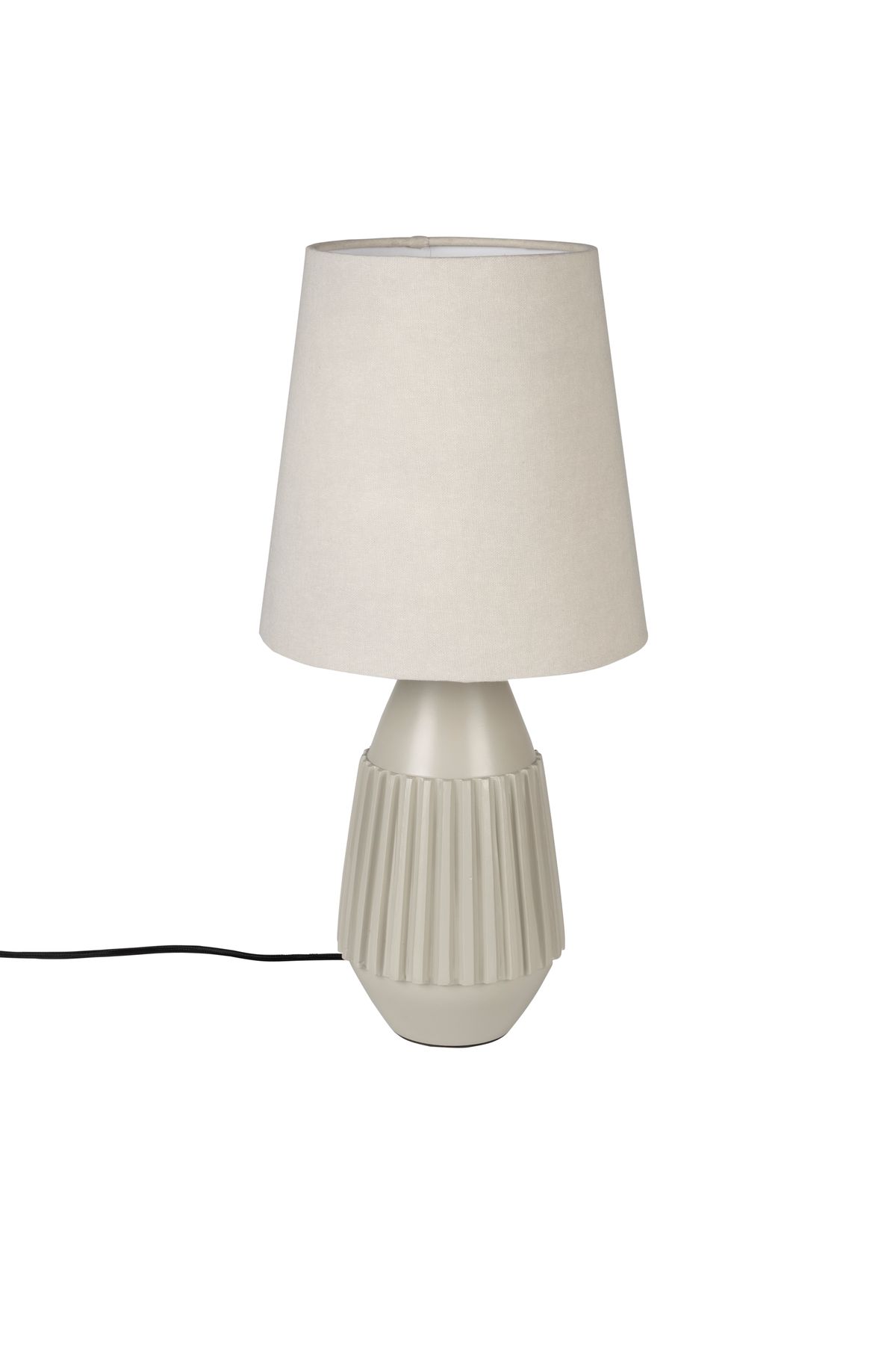 WHITE LABEL LIVING Aysa bordlampe - sand aluminium