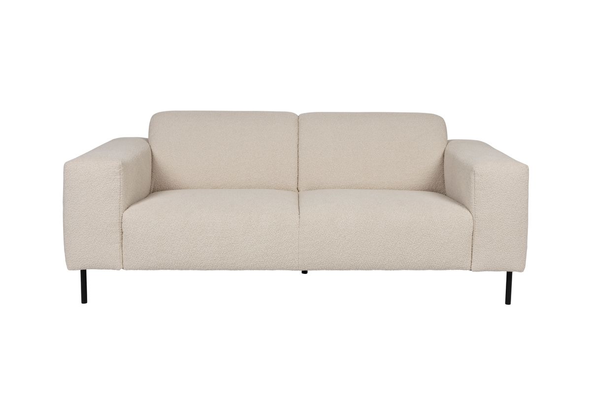 WHITE LABEL LIVING Sylvia 2,5 pers. sofa - offwhite stof