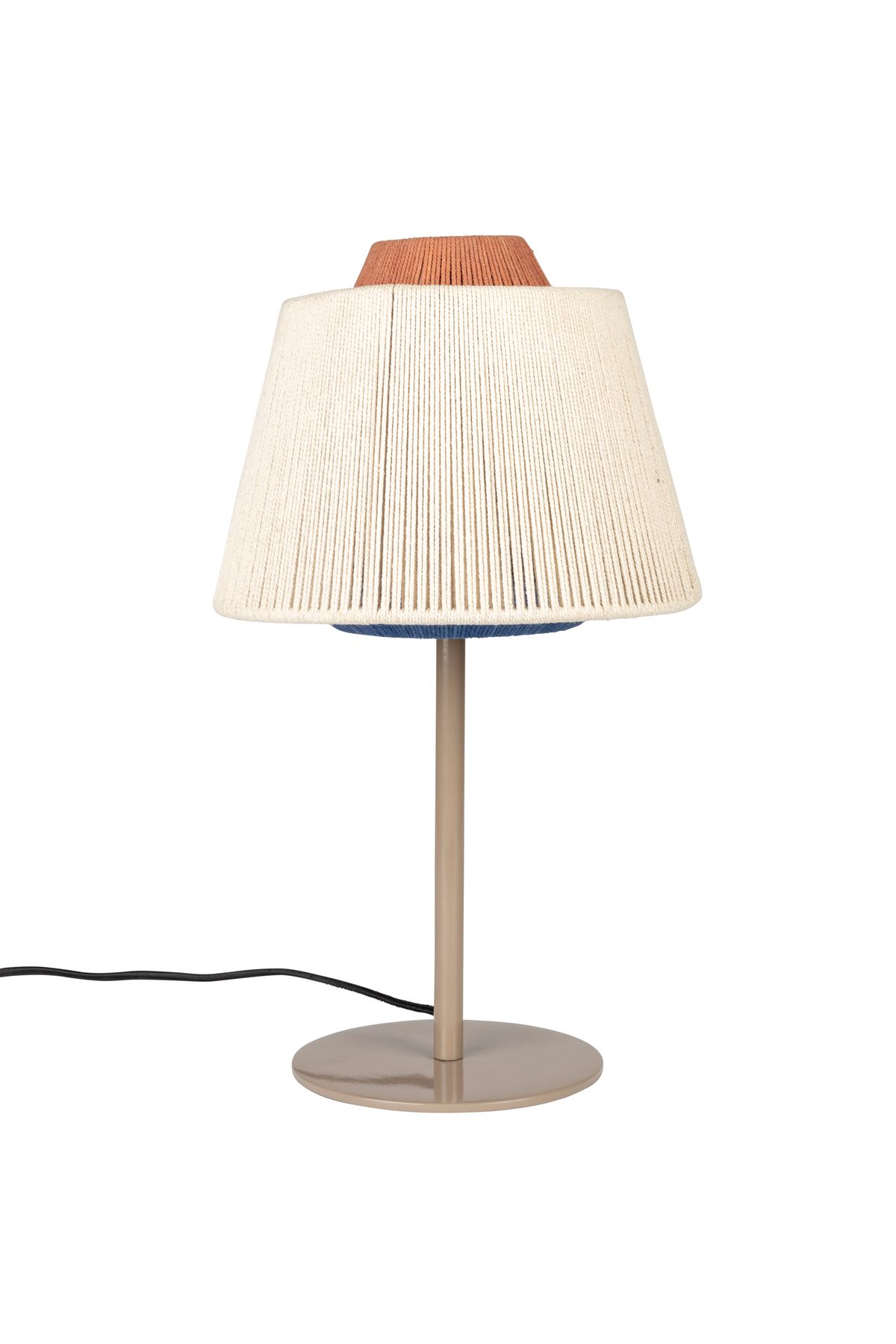 WHITE LABEL LIVING Yumi bordlampe - blå polyester