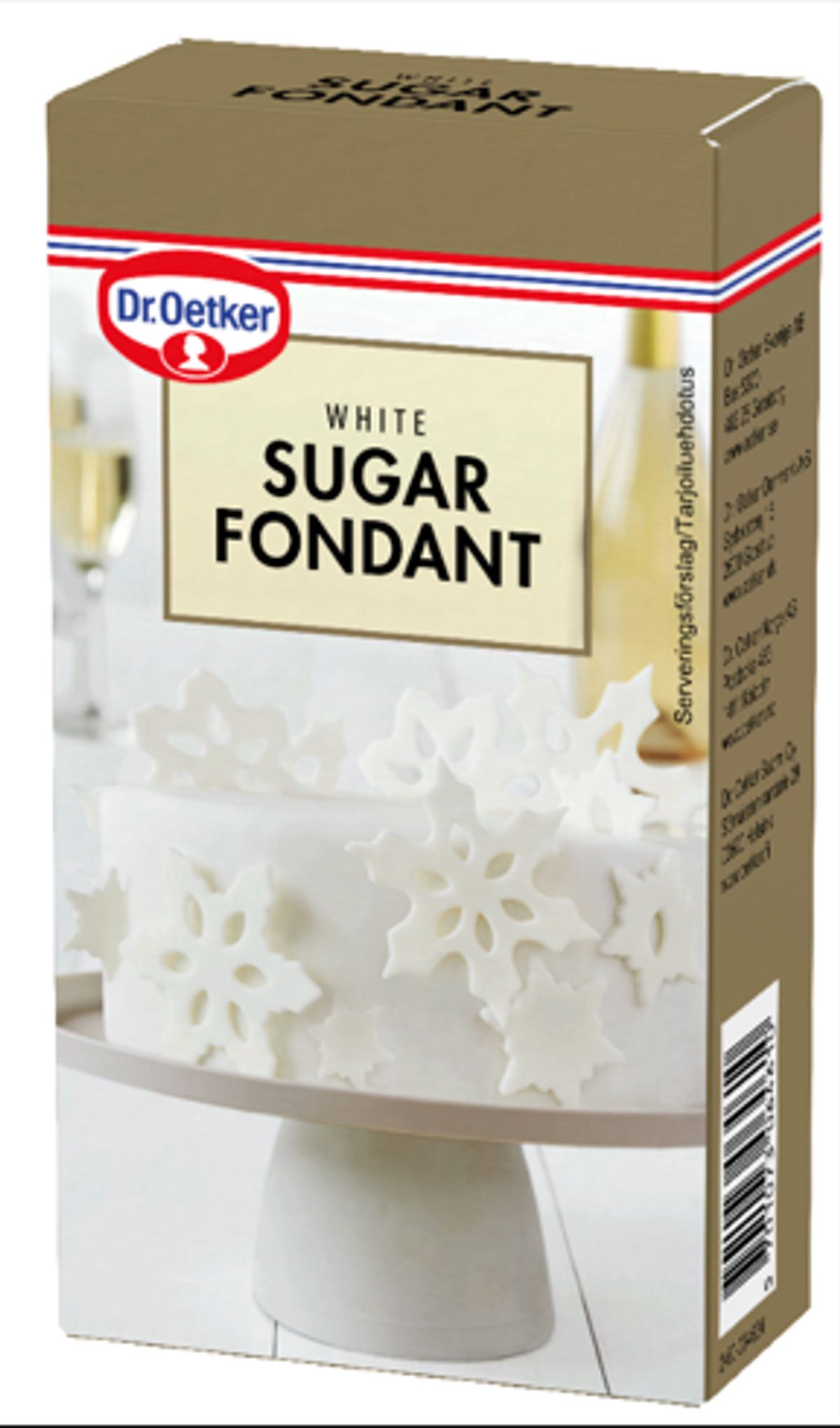 White Sugar Fondant 250 g - Dr. Oetker