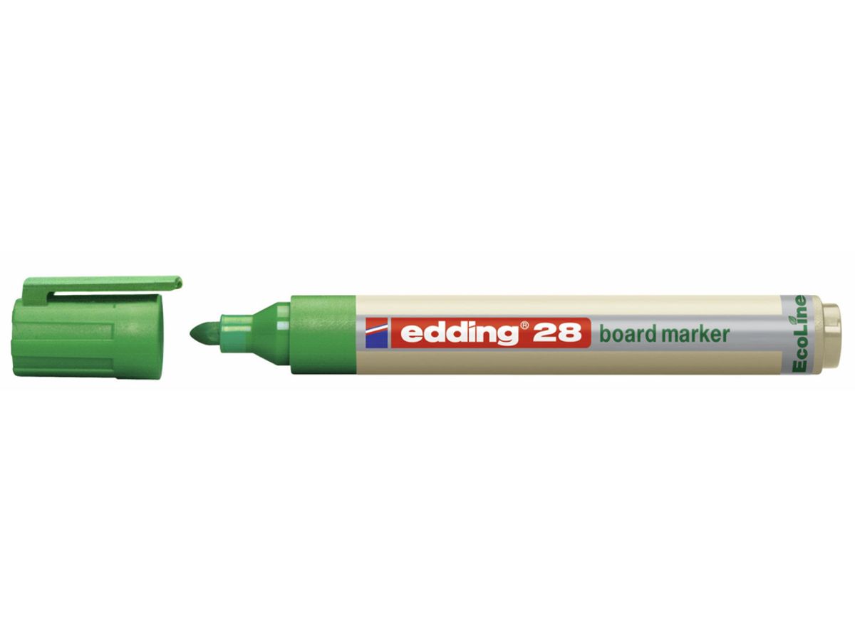 Whiteboardmarker Edding 28 Ecoline Grøn