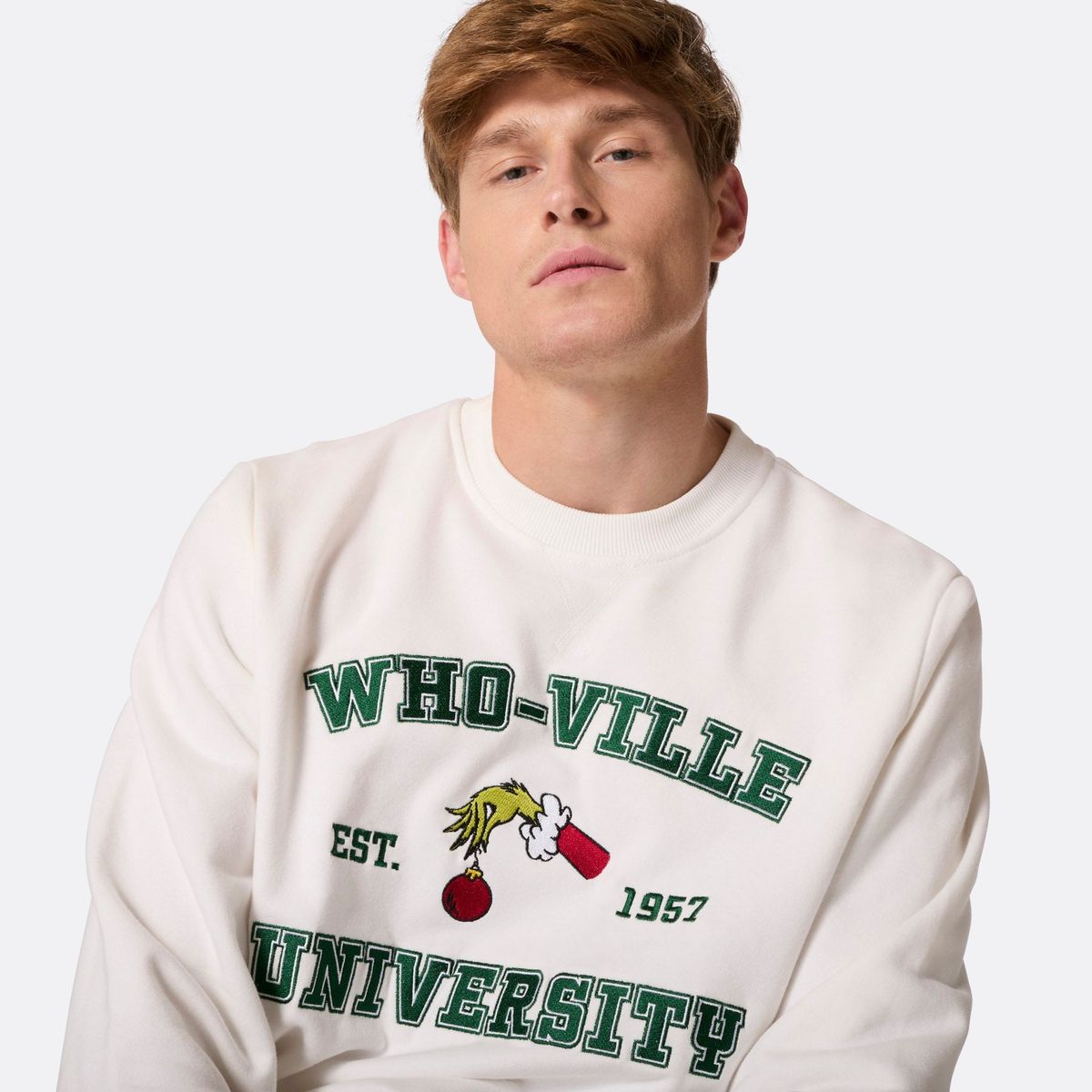 Who-Ville University Julesweater Herre