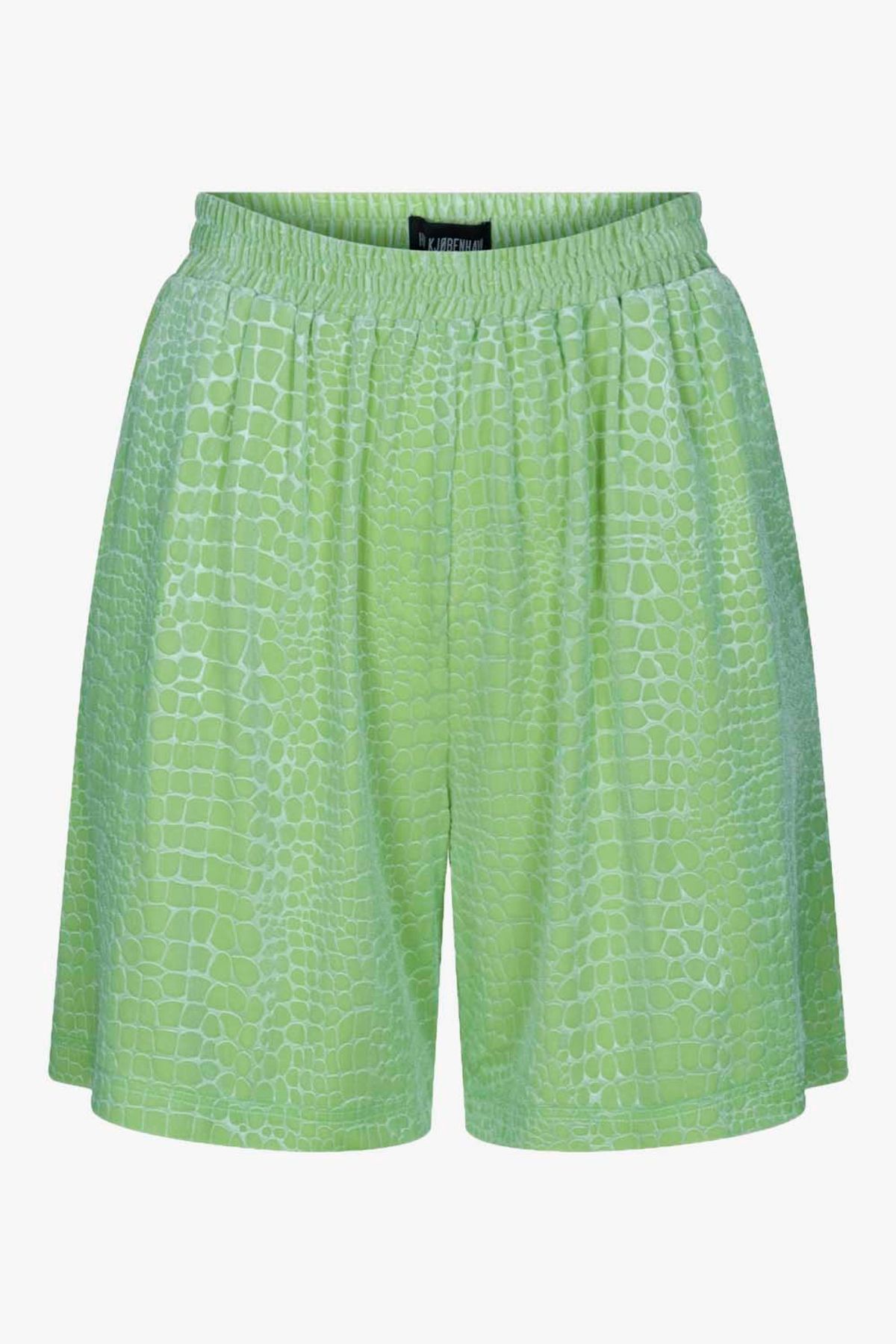 Wide Leg Shorts - Pale Green - Han Kjøbenhavn - Grøn L