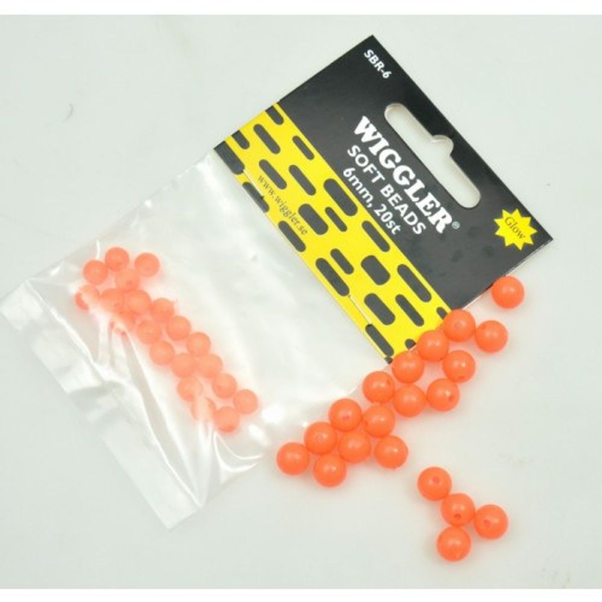 Wiggler Soft Beads Rød