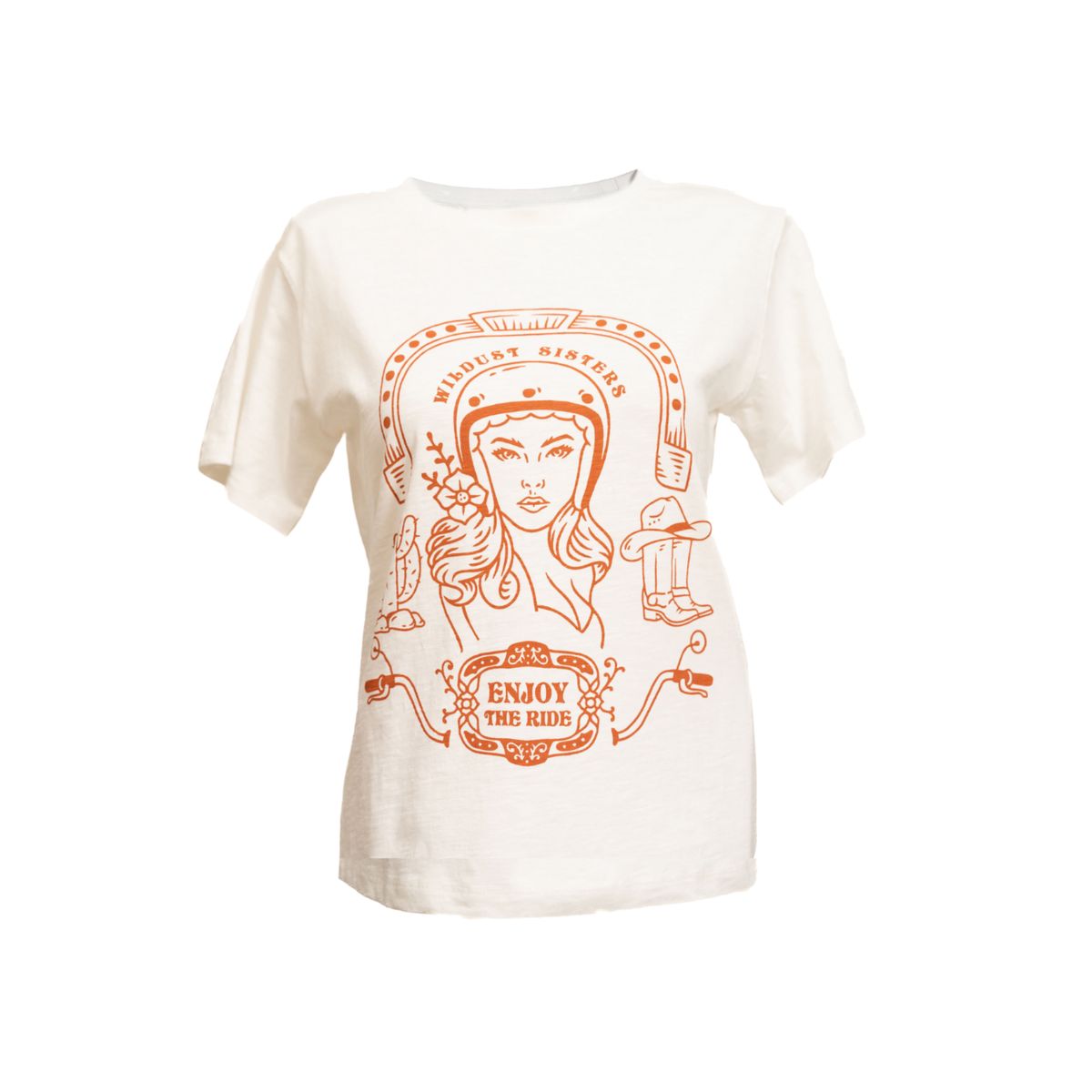 WILD WEST - Motorcykel t-shirt til damer