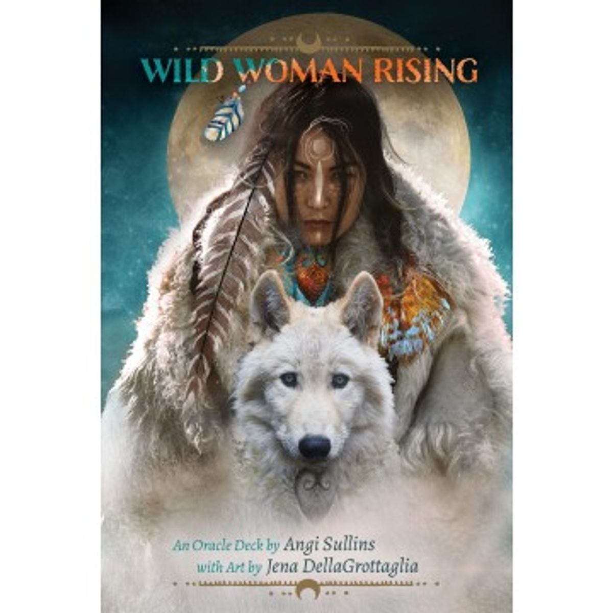 Wild Woman Rising - Anti Sullins - Orakelkort og Englekort på engelsk - GodKarmaShop