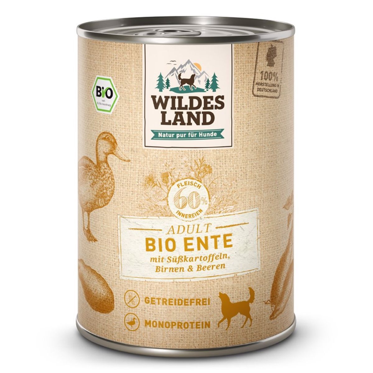 Wildes Land BIO And dåsemad, 400g